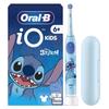 Stitch Electric Toothbrush - ORAL-B - iO Kids6+ - For Child - Blue - Micro-vibrations - Rechargeable - Disney - From 6 Years