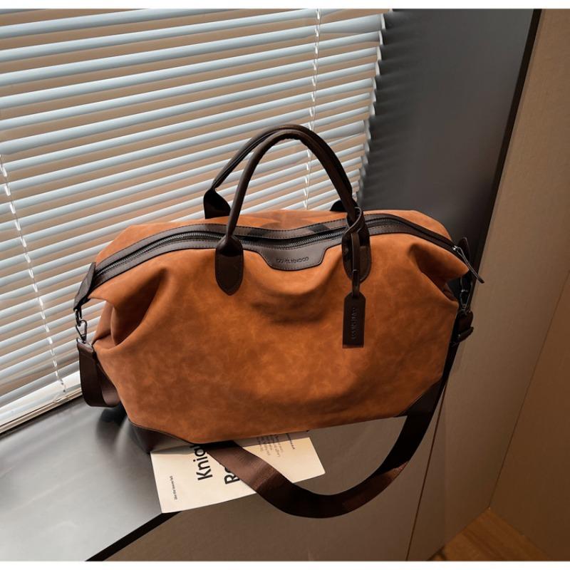 Large-capacity Travel Bag, Lightweight Tote Bag, Simple Hand-held Crossbody Single-shoulder Bag
