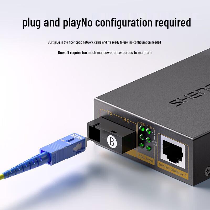 Shengwei Gigabit Single-Mode Single-Fiber Fiber Optic Transceiver