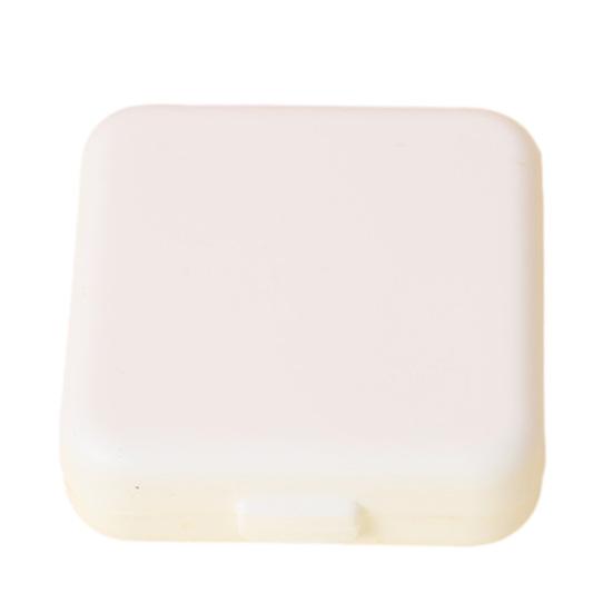 Pill Organizer with Buckle Sealing Design 4 Compartments Dose Management Container Moisture Proof Pill Storage Portable Pill Box for Travel Daily