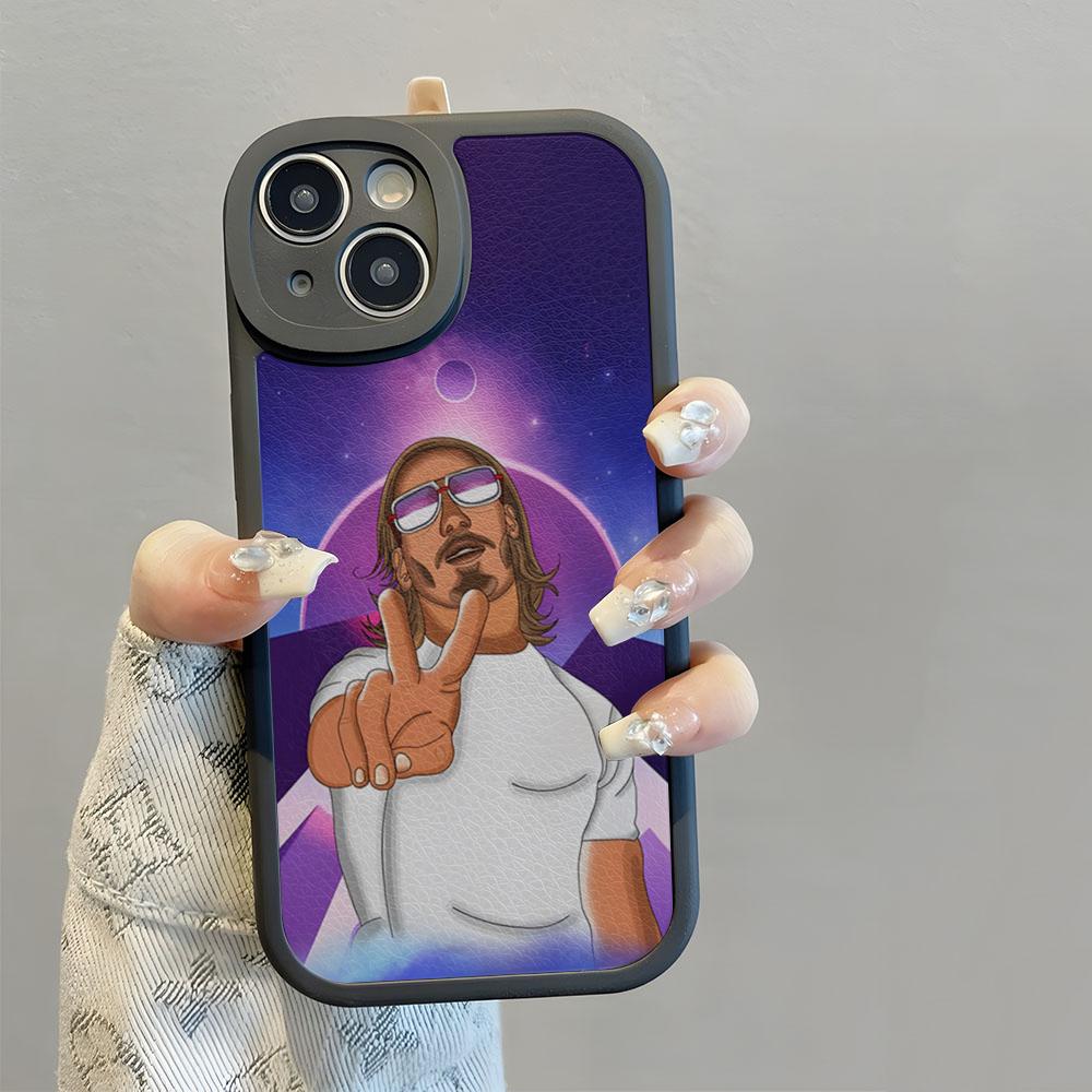 PNL QLF Rapper Singer Phone Case For IPhone 16 14 13 11 12 Pro Max Mini X XR XS 8 Plus Diy Customization Mini Lambskin Silicone