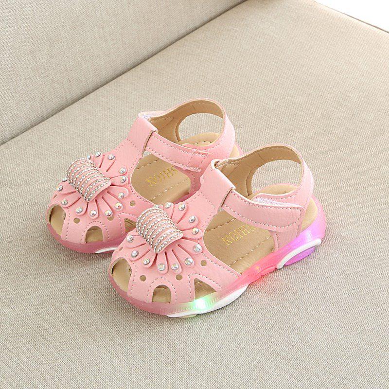 floral baby shoes