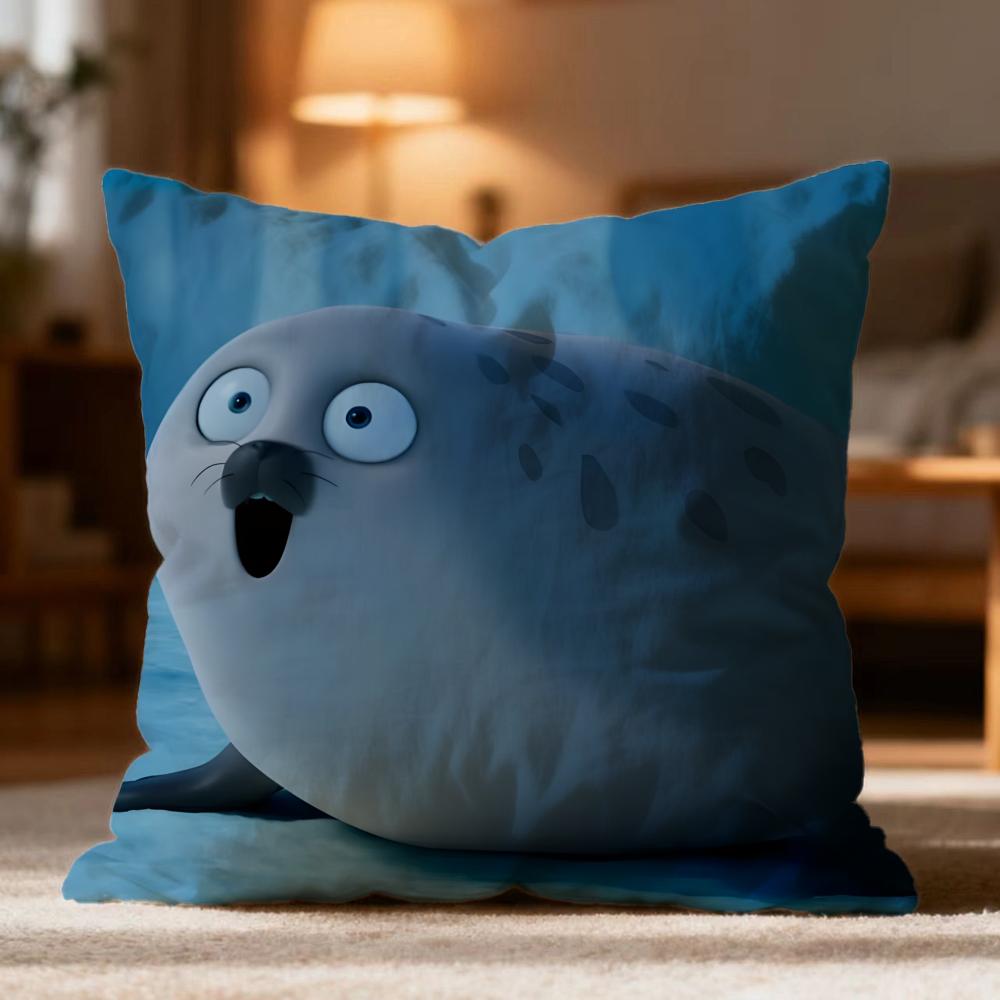 Popular S-SSEALOOK Cushion Cover Soft Washable Pillow Case Multi-Scene for Couch Bed Travel Office Use