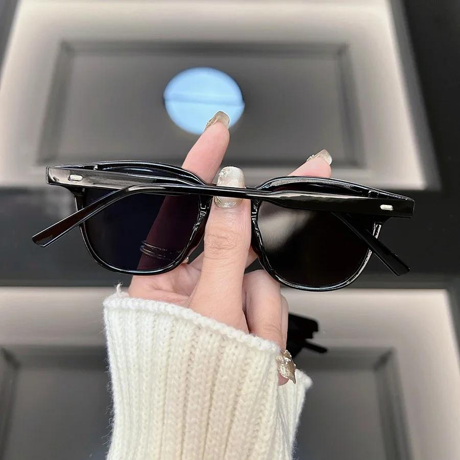 Fashion Square Cat Eye Sunglasses Women Men Brand Designer Retro Sun Glasses Male Female Small Frame Vintage