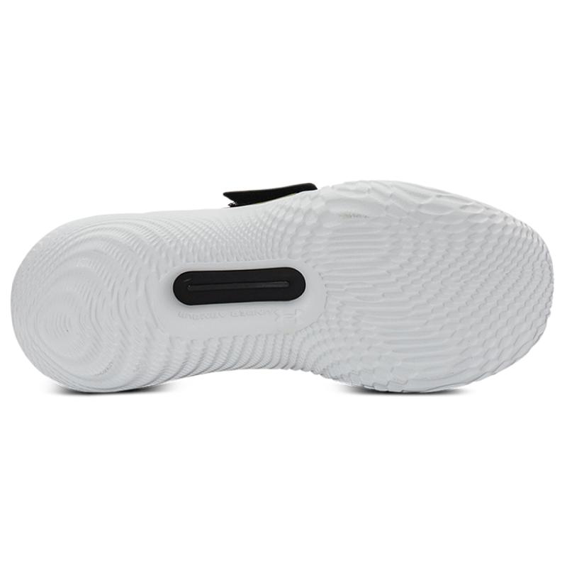 Under Armour Flow Futr X Black White Gold Sneakers 3024968-002