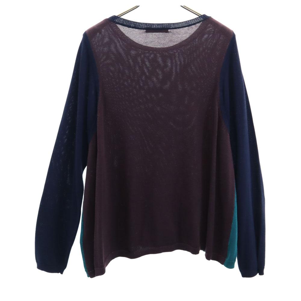 Y's for living Long sleeve sweater Navy knit Women Used