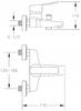 Wall Mounted Single-Handle Bathtub Faucet Madera