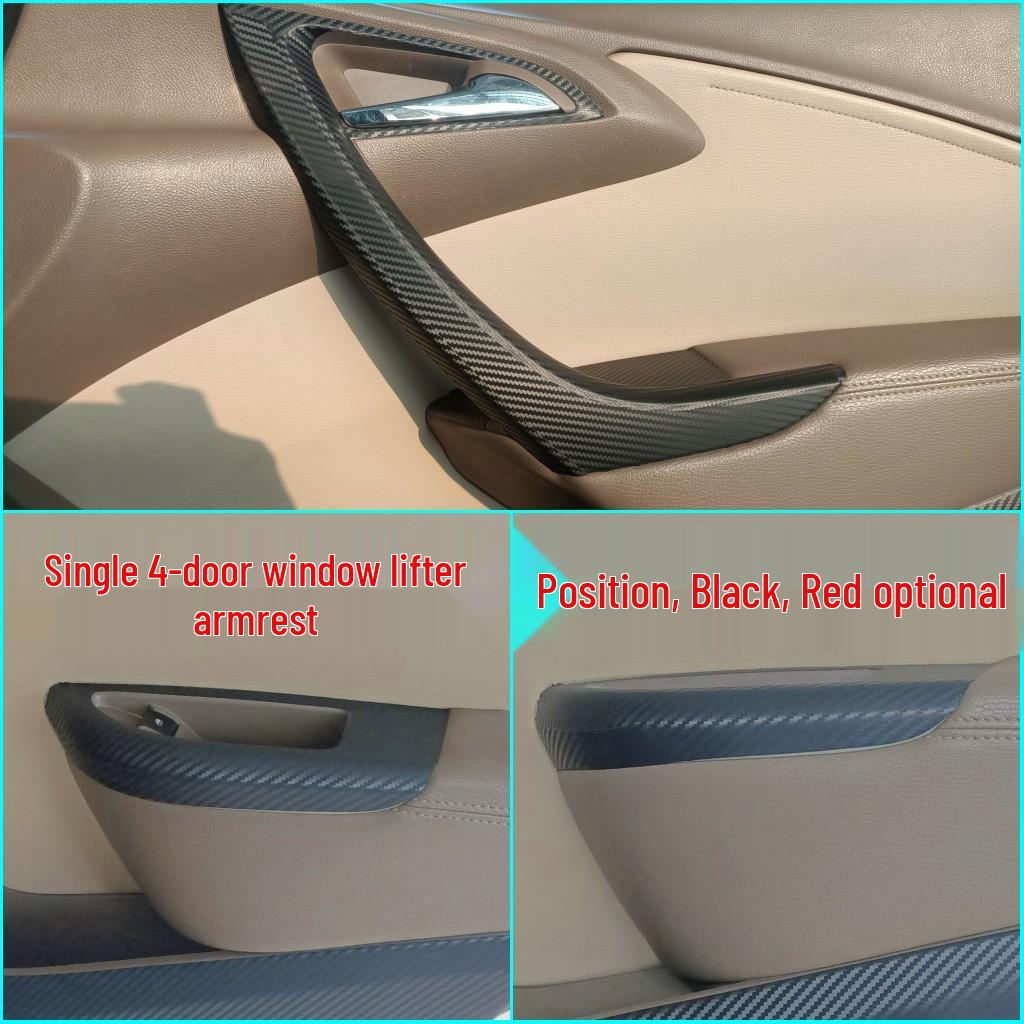 

Carbon Fiber Texture Interior Sticker for Buick 09-14 Excelle GT Center Console Armrest XT Modification