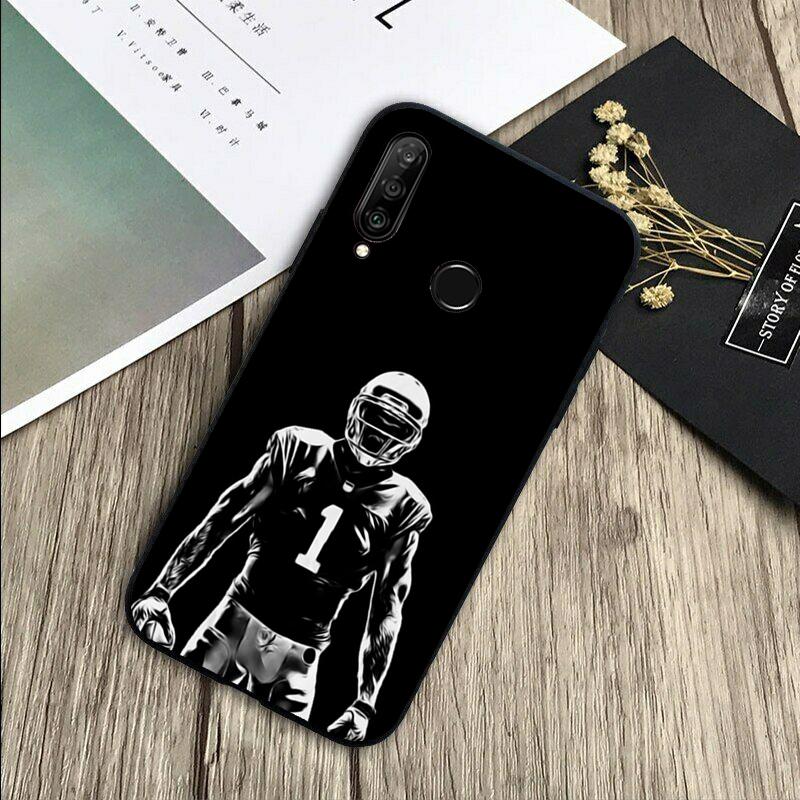 American football player sport For Huawei Nova 8i 11i 12i 12s 9 10 SE Y60 Y70 Y90 Y72 Y73 Y61 Y91 P60 Pro P30 P40 Lite Case