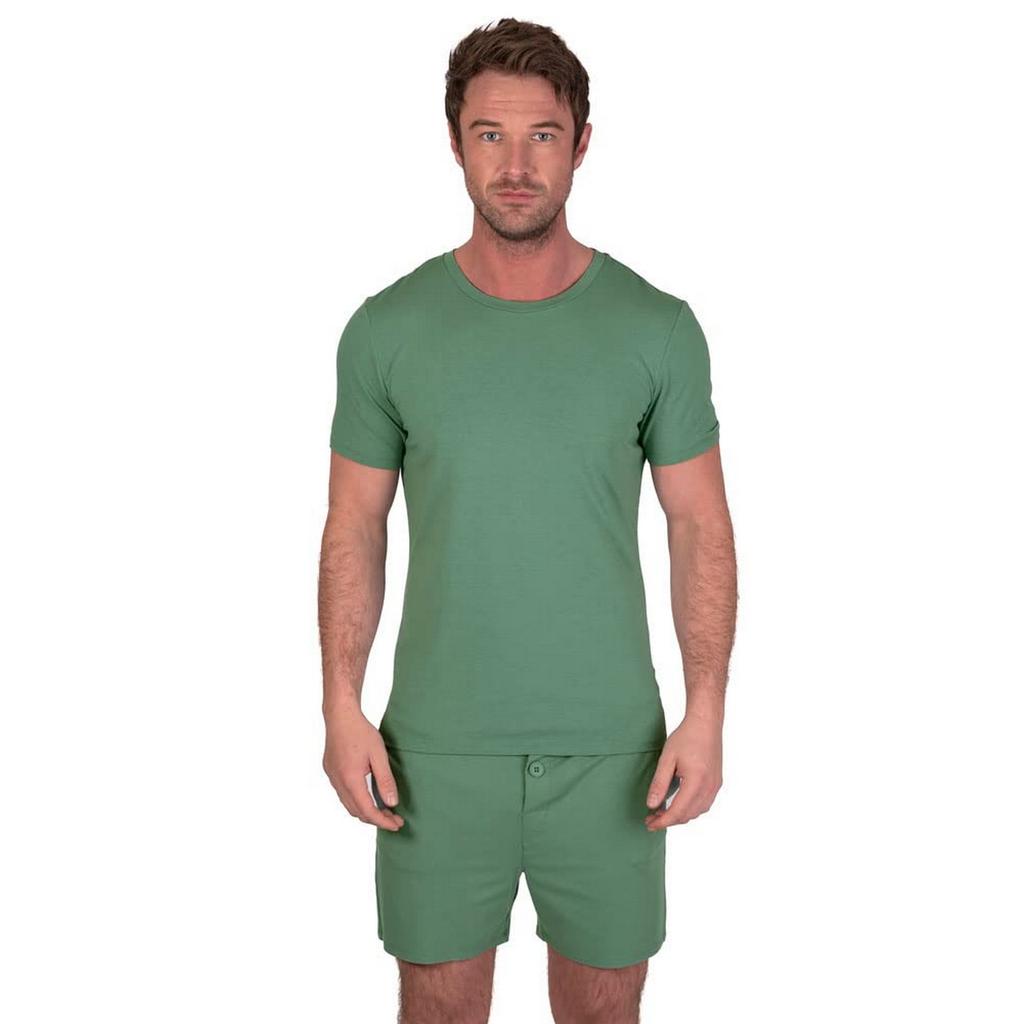 Light And Shade Mens Classic Short Pajama Set