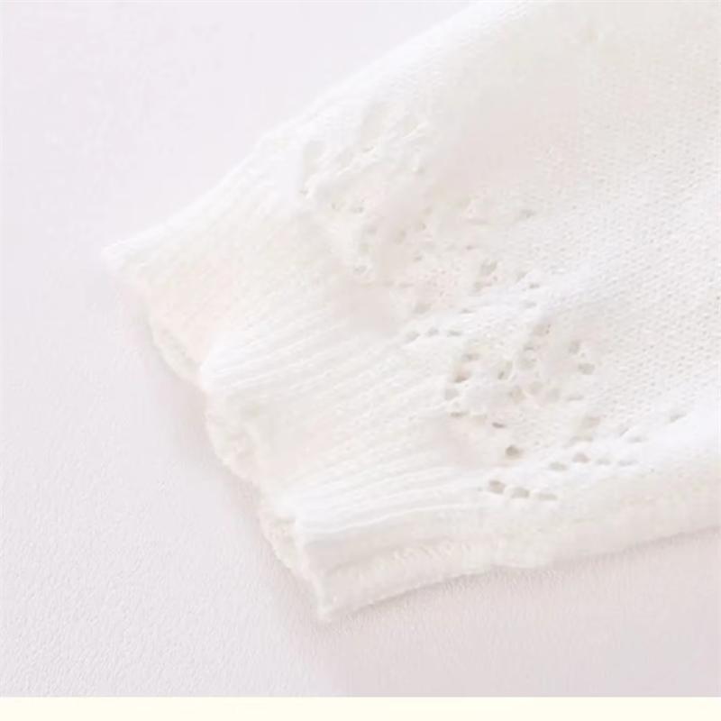 Sweet Syle Solid Color Knitted Jacket Girl's Spring Autumn Sweater Button Knit Cardigan Sweater Thick long Sleeved Warm Jacket