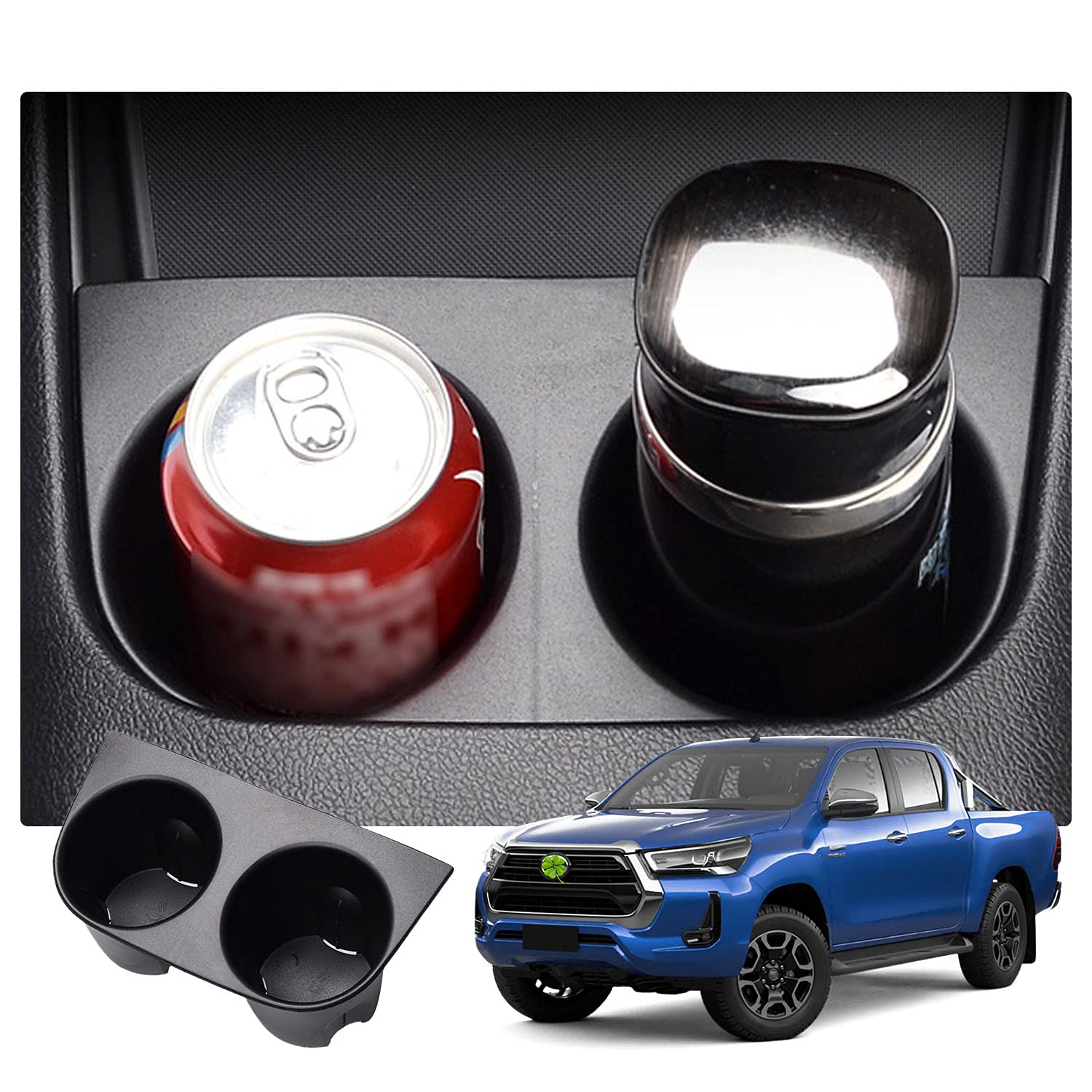 

Toyota Hilux Drink Holder Hilux Cup Holder Control Cup Holder Center Console Tray Design [RUIYA] Vehicle-specific