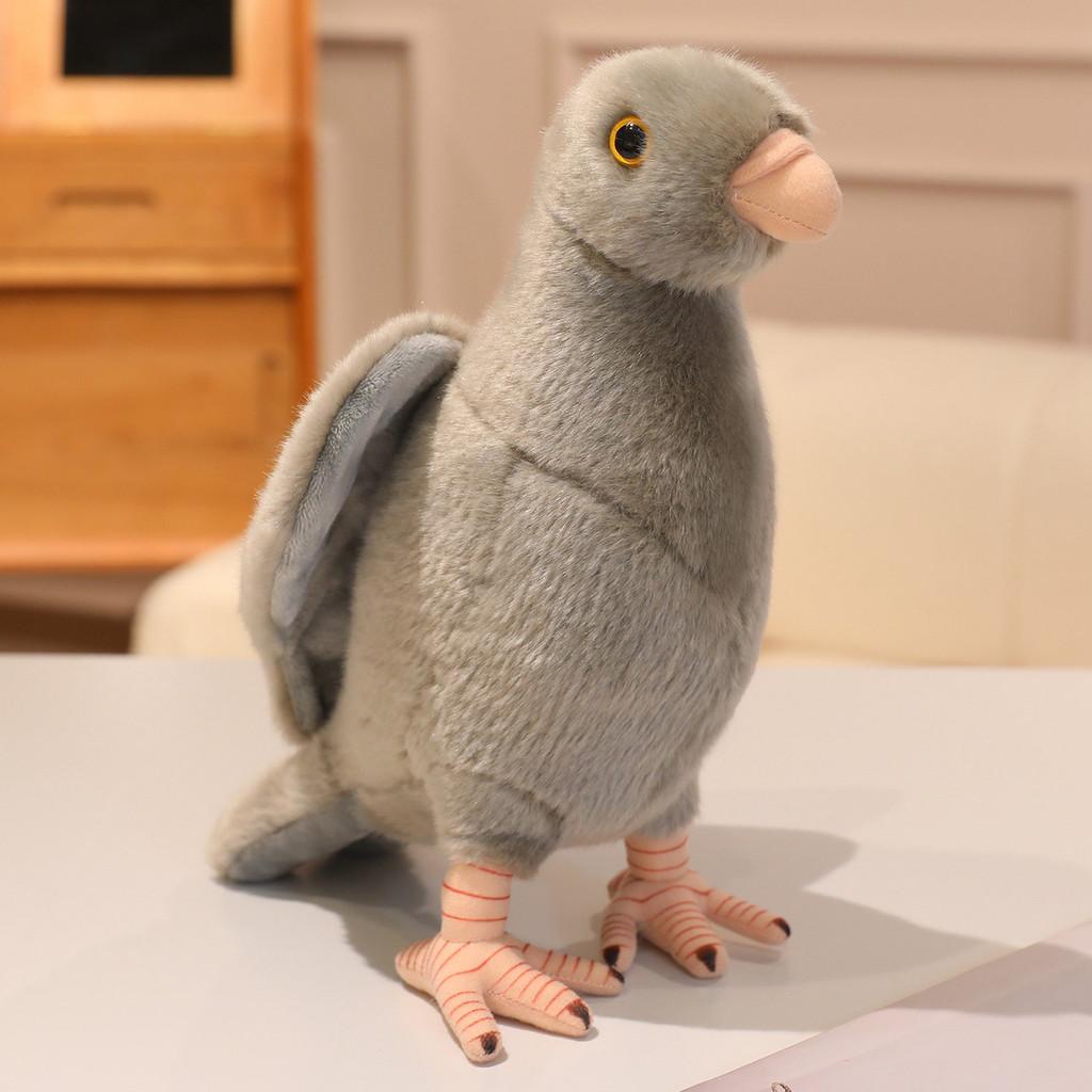 Plush Pigeon Toy For Kids Sleep Decor With Pp Cotton Filling Ideal For Bedroom And Gift