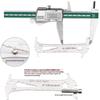 1Pcs Road Bike Bolt Measurement Wear Gauge Tool Portable 6-In-1 Bicycle Chain Gauge New Design Multitool