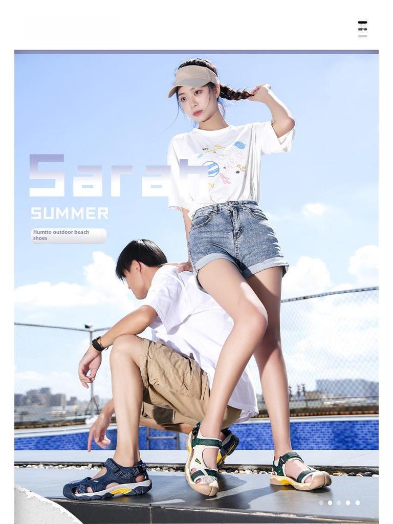 Unisex Sandały Outdoorowe: Antypoślizgowe buty plażowe, wspinaczkowe, turystyczne z zakrytymi palcami