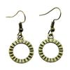 Filigree Teardrop Dangle Earrings Vintage Boho Leaf Drop Earrings For Women Ethnic Retro Jewelry