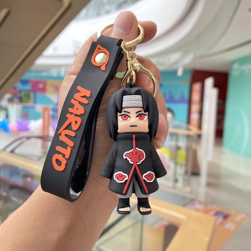 Portachiavi carino Naruto Uchiha Itachi accessori anime, ciondolo, zaino, ornamenti per bambole, portachiavi, uomo, regali di Natale