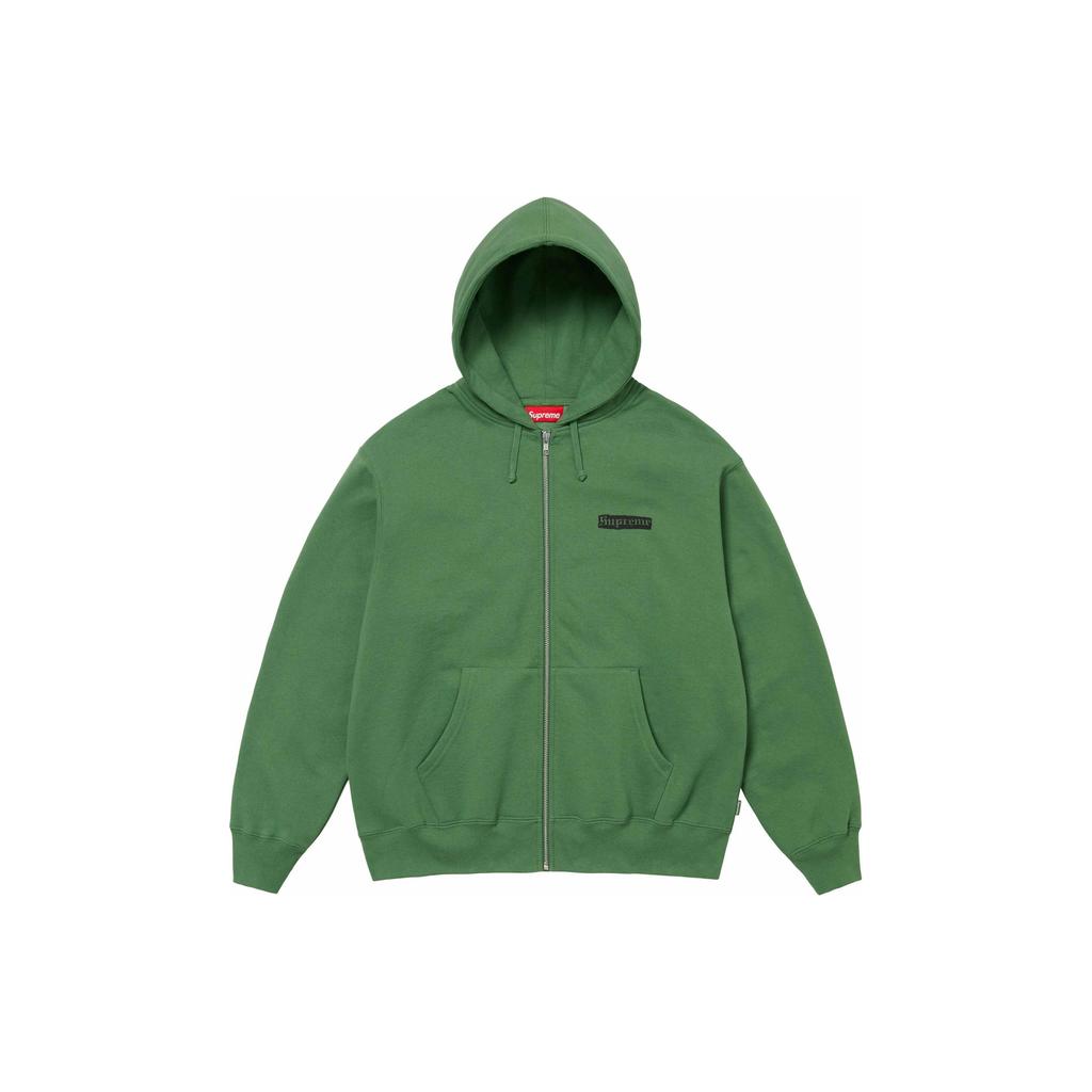 Supreme SS24 WEEK1 SPREAD ZIP UP HOODED SWEATSHIRT SUP-SS24-037