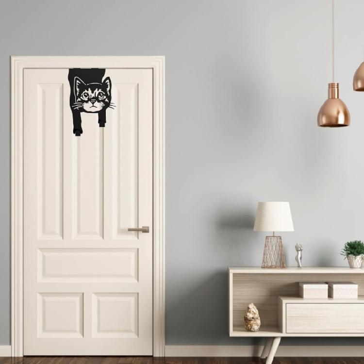 Black Coated Animal Shaped Hanger Wide Load Capacity Over Door Hanging Hook for Bathroom Bedroom Storage Solution