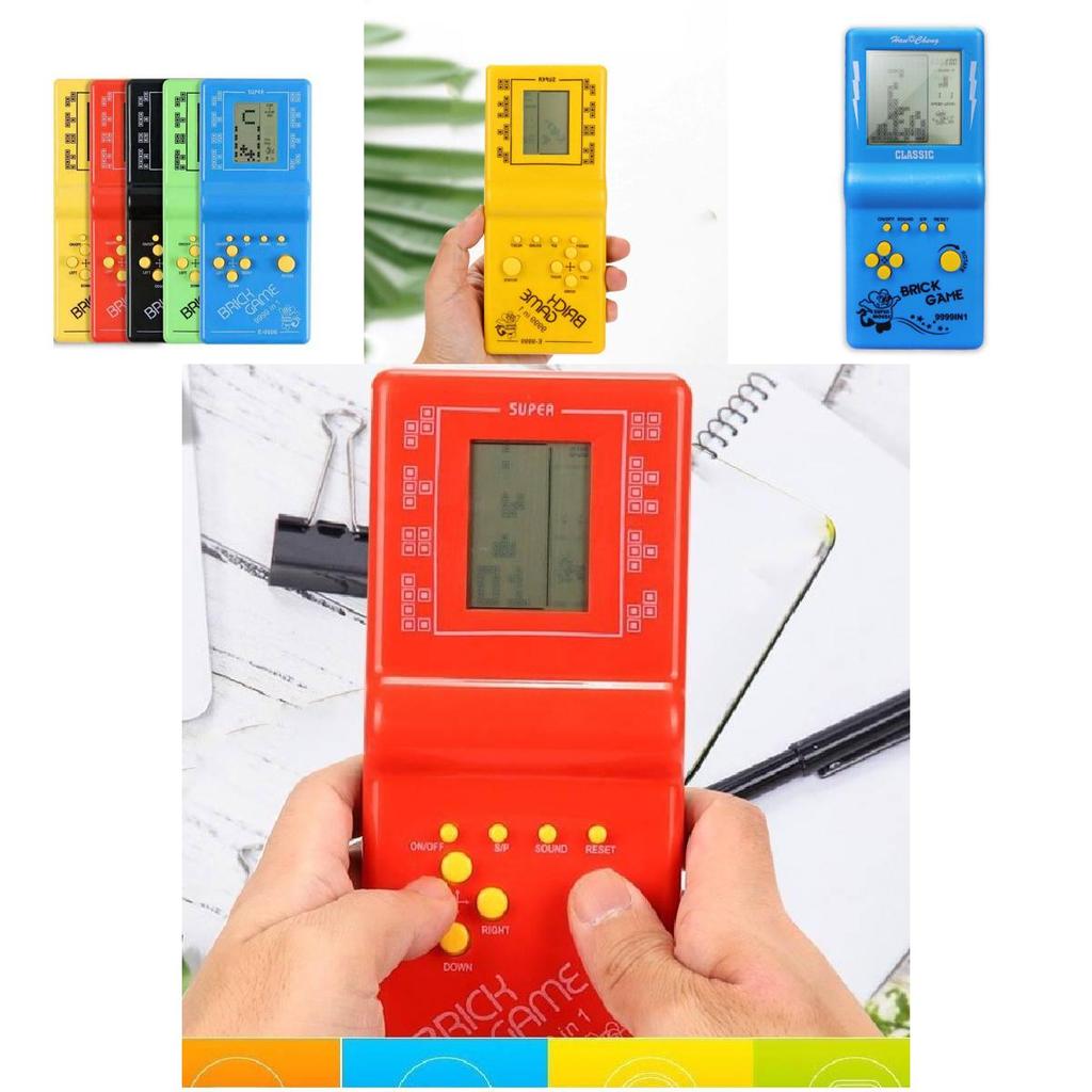 Retro Classic Children 8090 Handheld Console Big Screen Tetris Electronic Toy