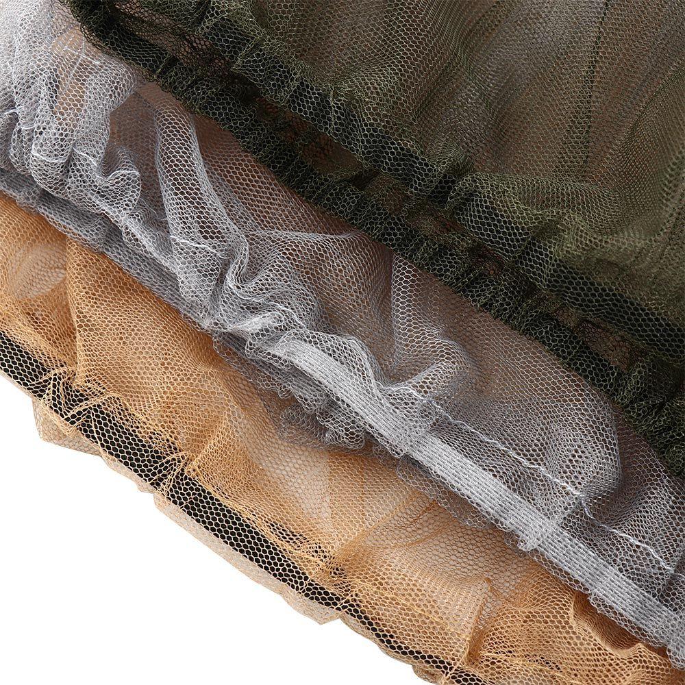 Outdoor Bee Keeping Bug Travel Hunting Camping Equipment Mesh Hat Face Protector Net Head Cover Fishing Cap