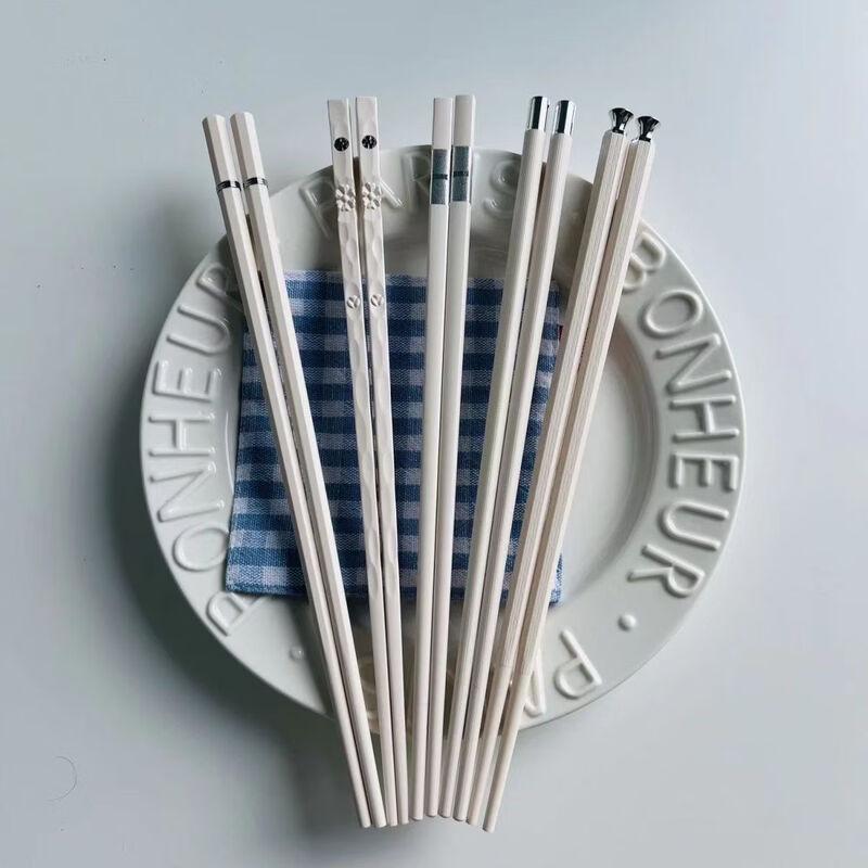 

Premium Antibacterial Silver Household Chopsticks
