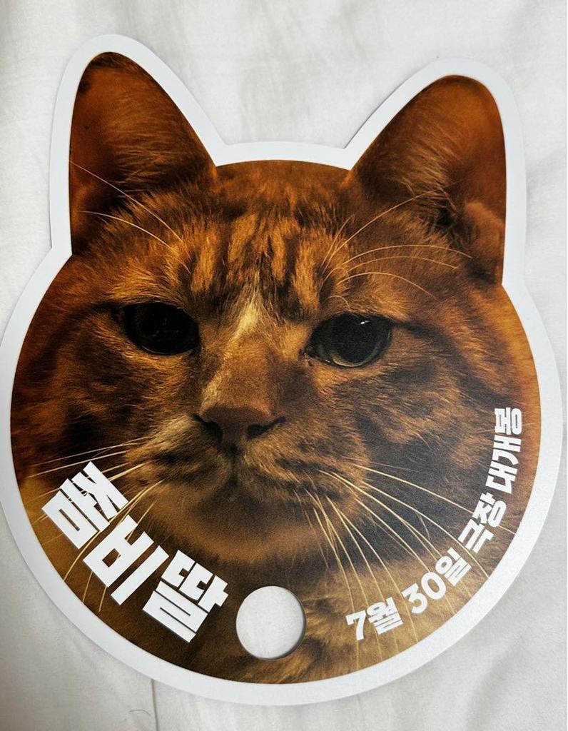 [USED] Jo Jung-suk's "Zombie Girl" A5 Poster, Fan, and Sticker Set (Not for Sale)