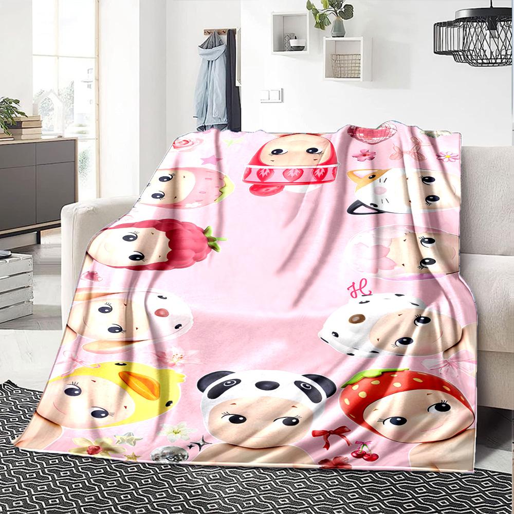 1pc Blanket - Sonny Angel Print Design,Lightweight Blanket for Sofa,Bed- Soft &Warm,Gift for All Seasons
