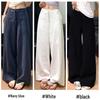 Petite XS Women’s Navy Blue Straight-Leg Wide-Leg Suit Pants, Old Money Style, Spring & Autumn, 145cm Length