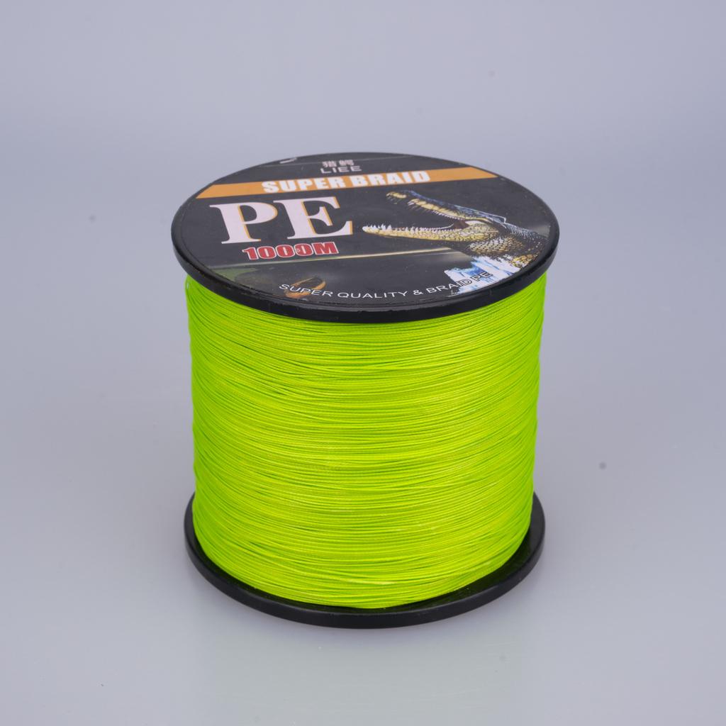 LIEE LIEEP801plus Wear Resistant 4X Braided Fishing Line 1000m Axis PE Floating for Lake River and Ocean Beach Fishing