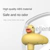 LazyChild Baby Standing Bath Red Beak Duck Bath Table Baby Standing Hands-Free Shower Non-Slip Spine Protector Adjustable