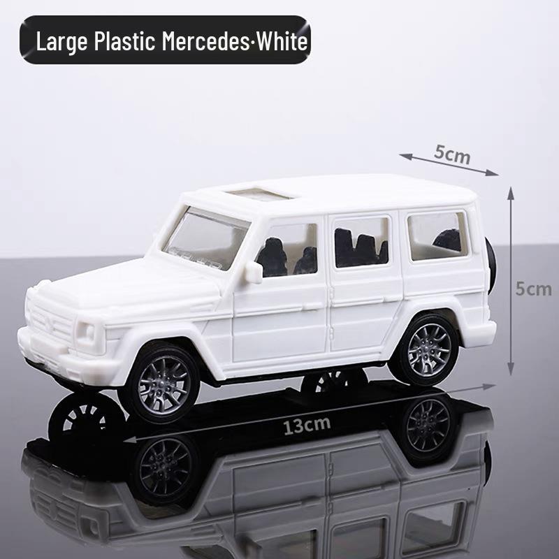 Mercedes Black Alloy Sports Car Off-Road Cake Topper for Birthdays