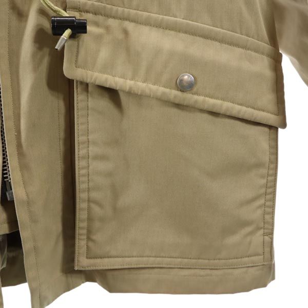 MIGHTY MAC 80s Vintage Made In USA Mountain Parka Beige Boa Fur Lining Men's Used