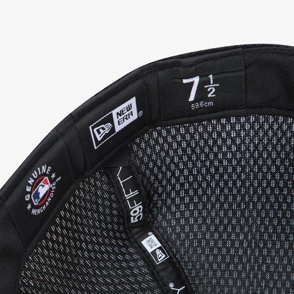 New Era New York Yankees Spacer Mesh Fitted Cap Black 15206381