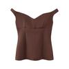 Kaslead New Arrival Women's Clothing Fashion Style Fashion V-neck off-Shoulder Top and Trousers 5070004 5070005