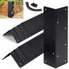 4PC Elevated Garden Bed Frame Support Metal Support 28x7.5cm/11x3  IN