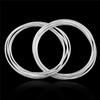 Jewelry Classic Silver Plated Ten Ring Bracelet 925 Silver Plated Jewelry Hand Jewelry Fashion