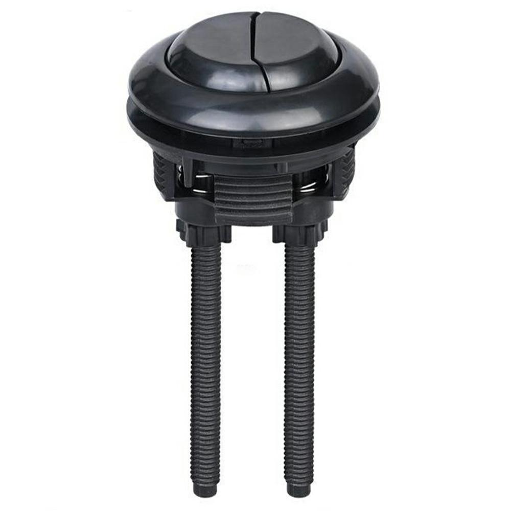 

Toilet Tank Flush Button Dual Push Universal Seat Press Round Switch for Bathroom, Size M B