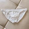 Men's Quick-Dry Mesh Briefs with Enhancing Pouch, Low-Rise, Breathable, Comfortable T-Back Underwear