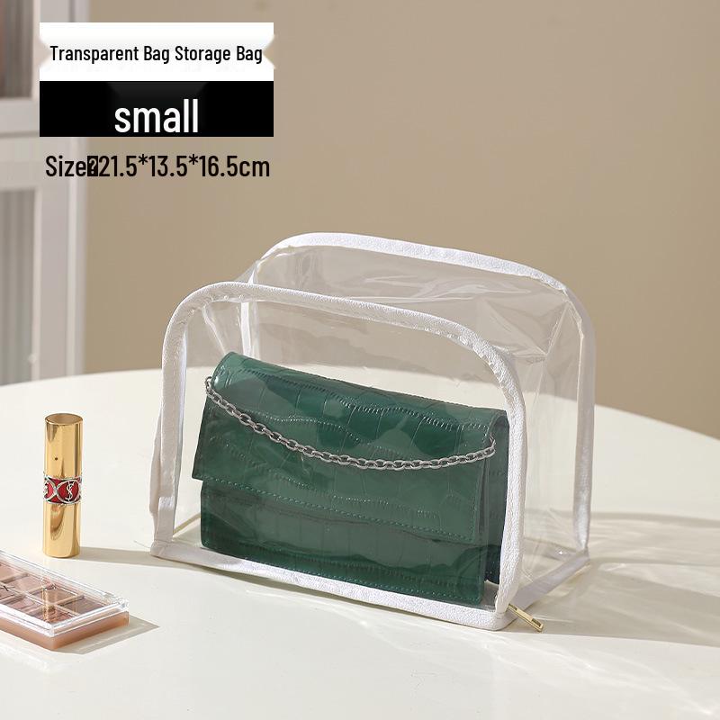 Luxury Transparent Waterproof Handbag Storage Bag with EVA Moisture Protection