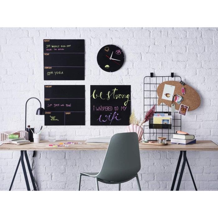 Marqueur Craie - Edding - 4085 - Vert Métallisé - Pointe Ronde - Effaçable