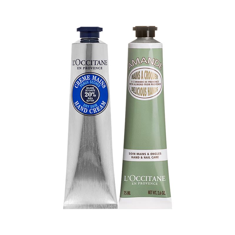 L Occitane Hand Cream Duo Gift Set 2x75ml