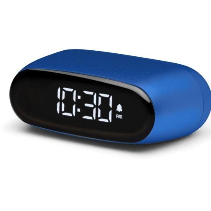 Radio-réveil - Lexon - MINUT - Bleu - Rechargeable - Autonomie 6 mois
