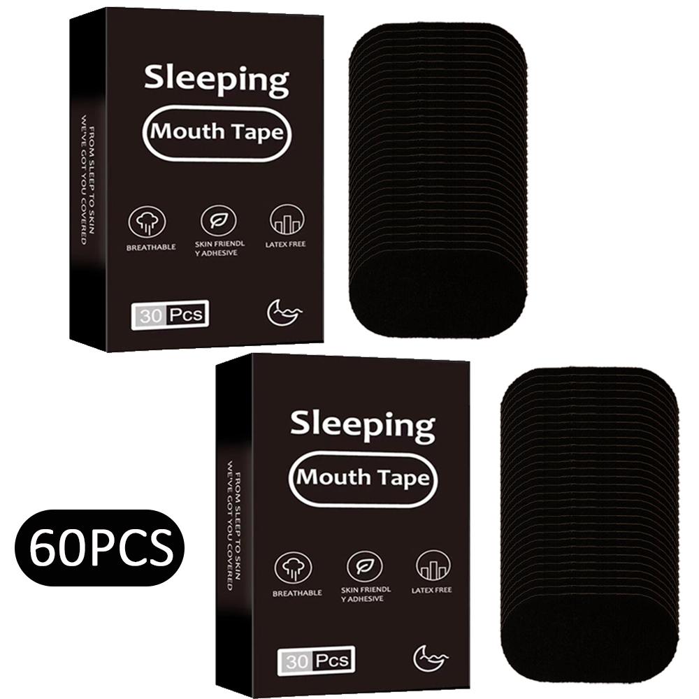 30/60/90/150Pcs Mouth Tape For Sleeping Keep Mouth Close Prevent Snoring Gentle Sleep Strip Home Travel Use