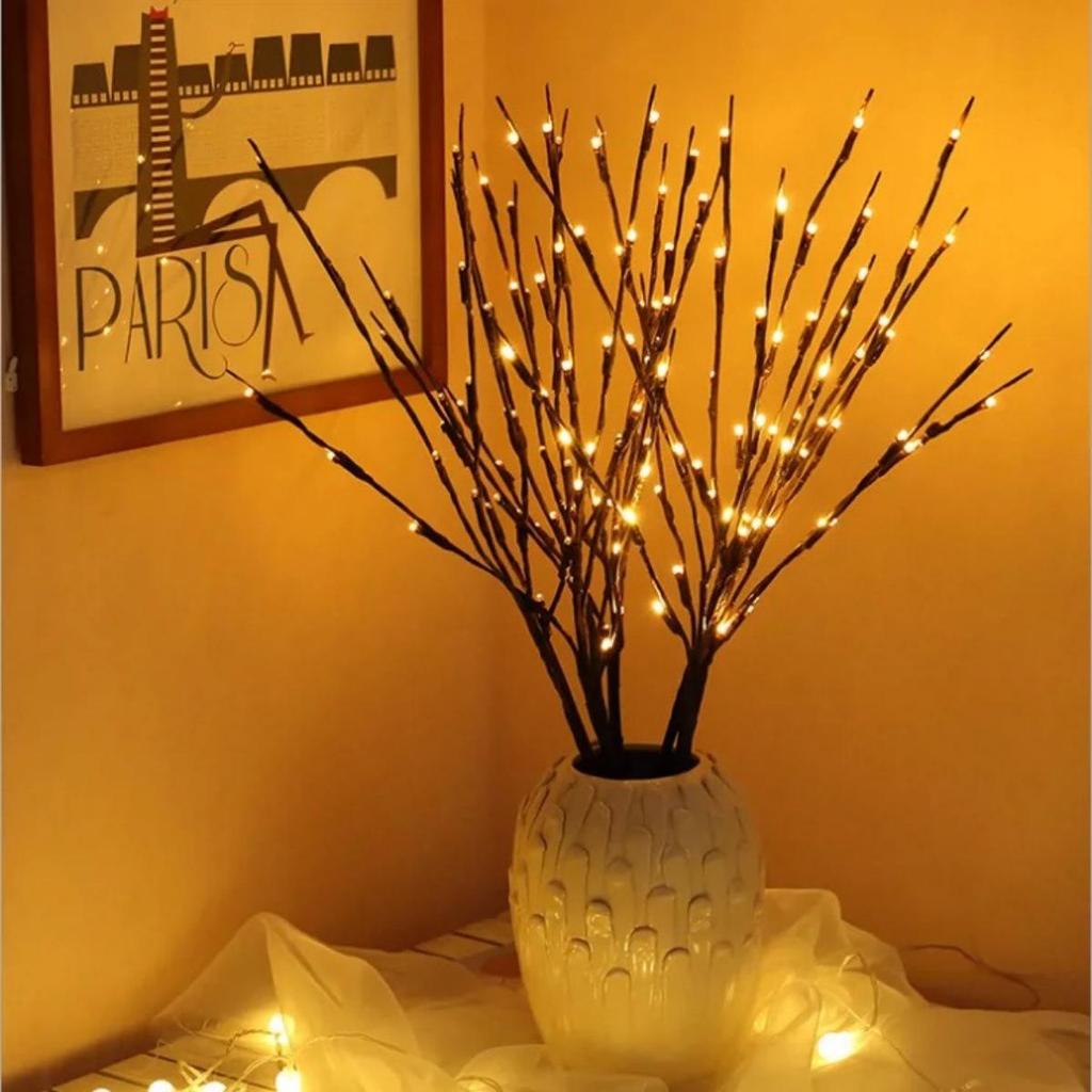 LED-Ast-Lichterkette - 20 Köpfe für romantische Wohnkultur