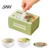Safe Food Storage Wrap 100 Pcs Plastic Bowl Covers Reusable Elastic Disposable Translucent Colors Stretchable for Kitchen Picnic Easy Freshness