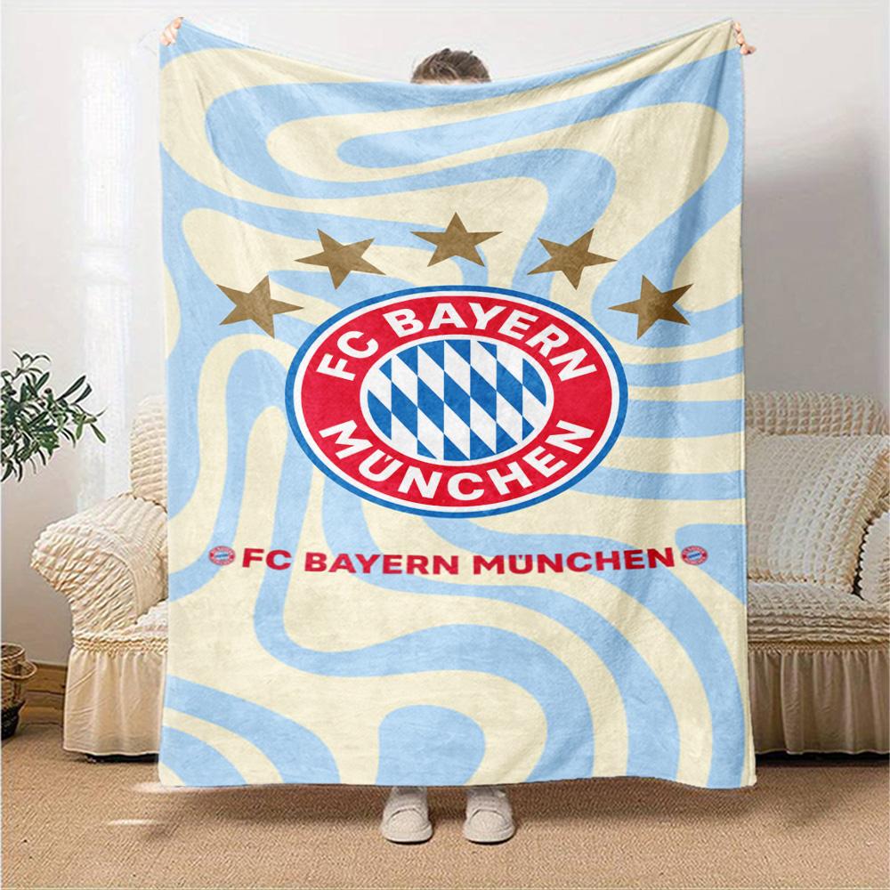 Bayern München Roem Deken Comfortabel Perfect voor Beddengoed Bed Zeezijde Vier Seizoenen Multifunctioneel Moderne Stijl