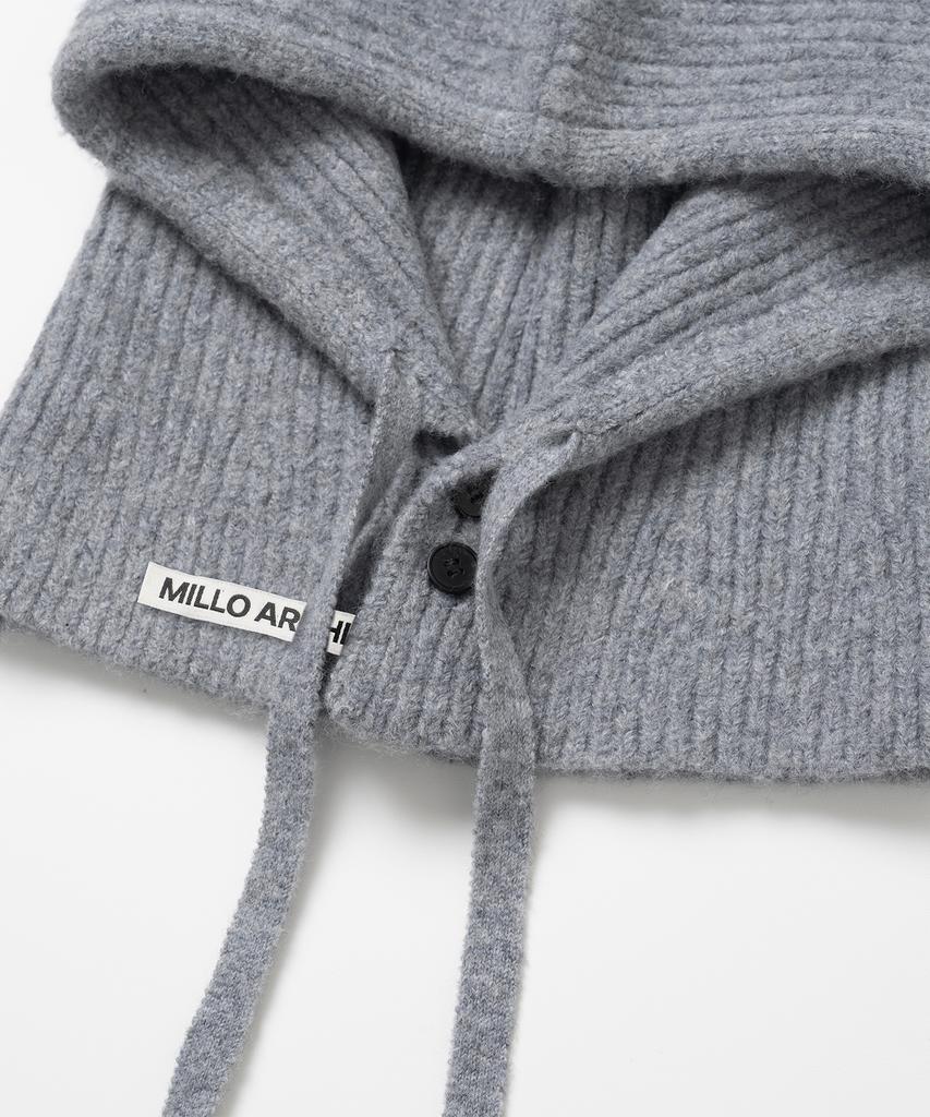 MILLO ARCHIVE Urban Balaclava [Melange Grey]