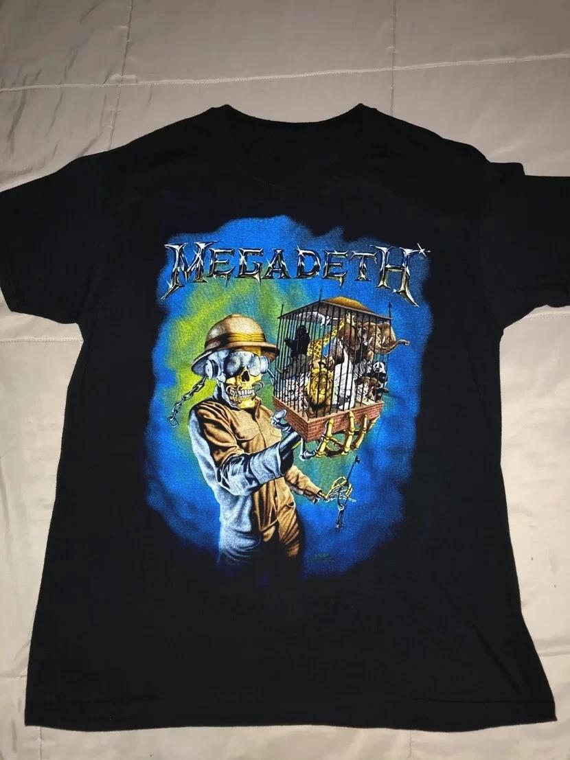 Classic Hot MEGADETH Band Countdown To Extinction Black Shirt CL803 XXL