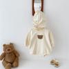 Korean Autumn Baby Romper: Cute Bear Pullover for Newborns, Boys & Girls - Ideal for Outdoor Play
